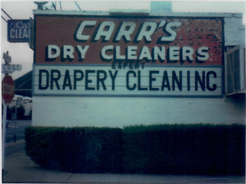 Through The Years… Carr's Cleaners